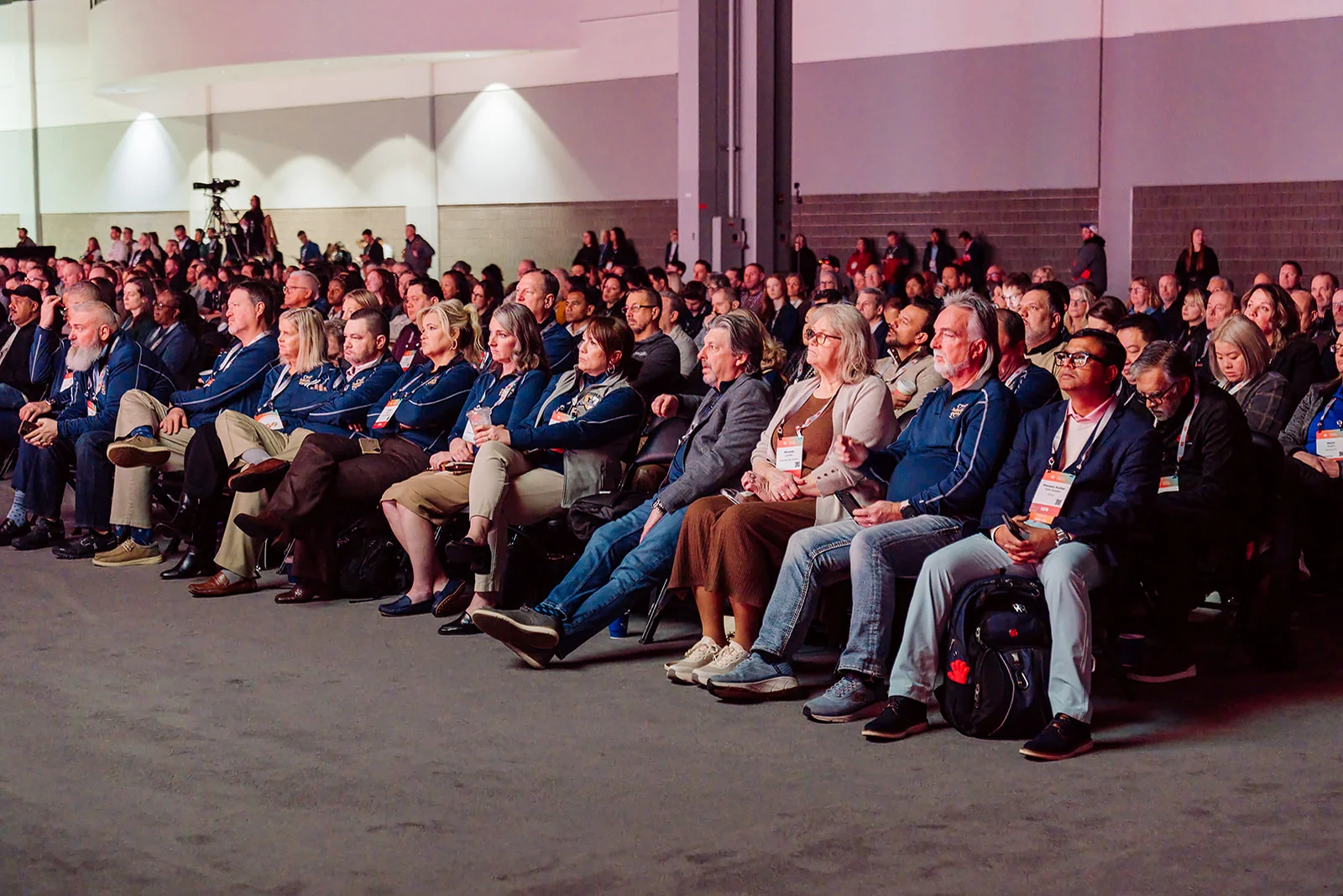 Packed general session audience at GoTo Foods Let's Go conference inside the Georgia World Congress Center in Atlanta